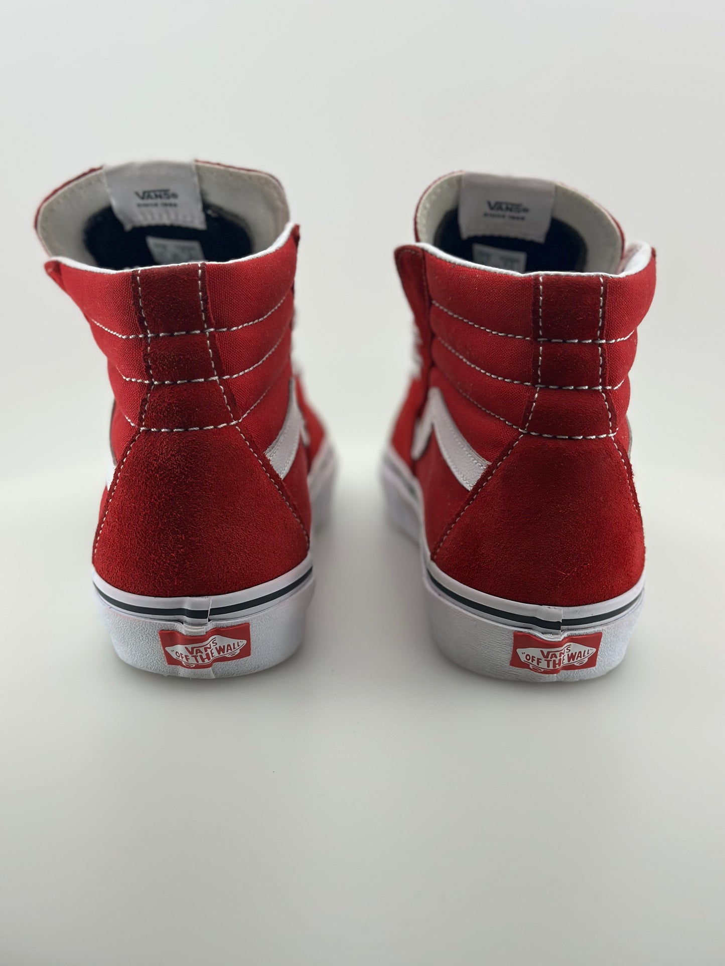 Vans Sk8-Hi Skate Shoe - Racing Red Size: Mens 7.5