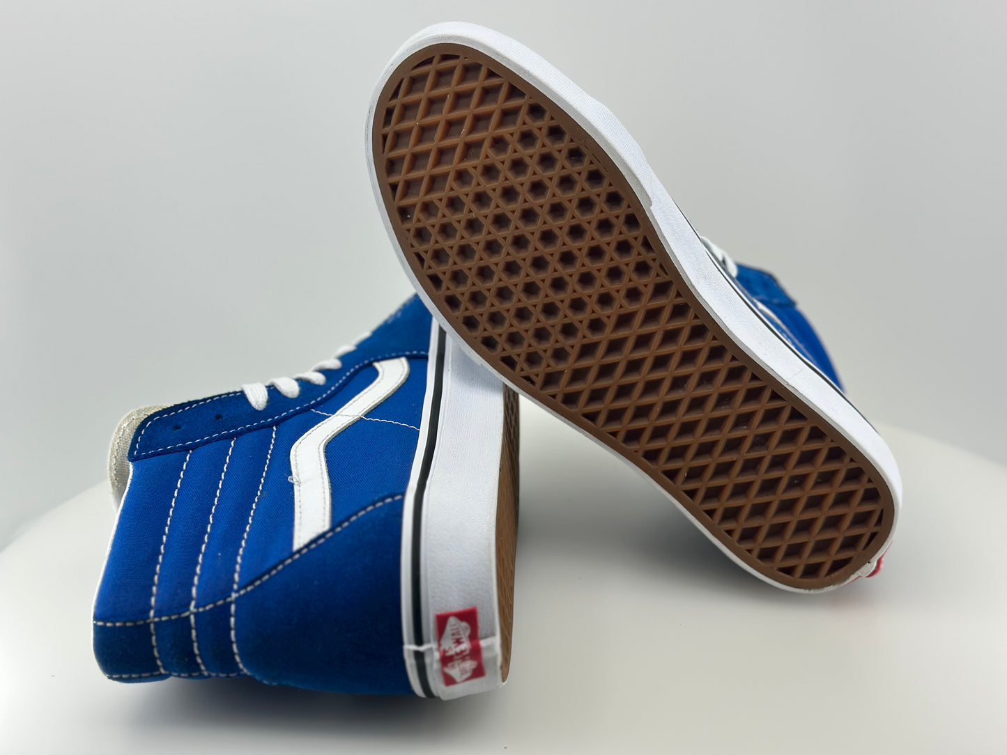 Vans Sk8-Hi Skate Shoe - Dazzling Blue Size: Mens 7.5