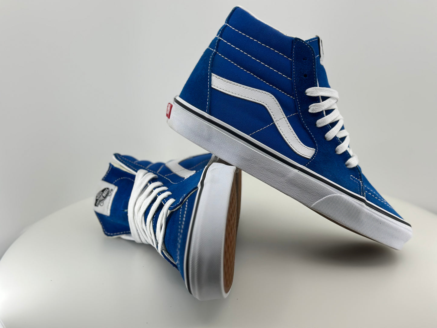 Vans Sk8-Hi Skate Shoe - Dazzling Blue Size: Mens 7.5