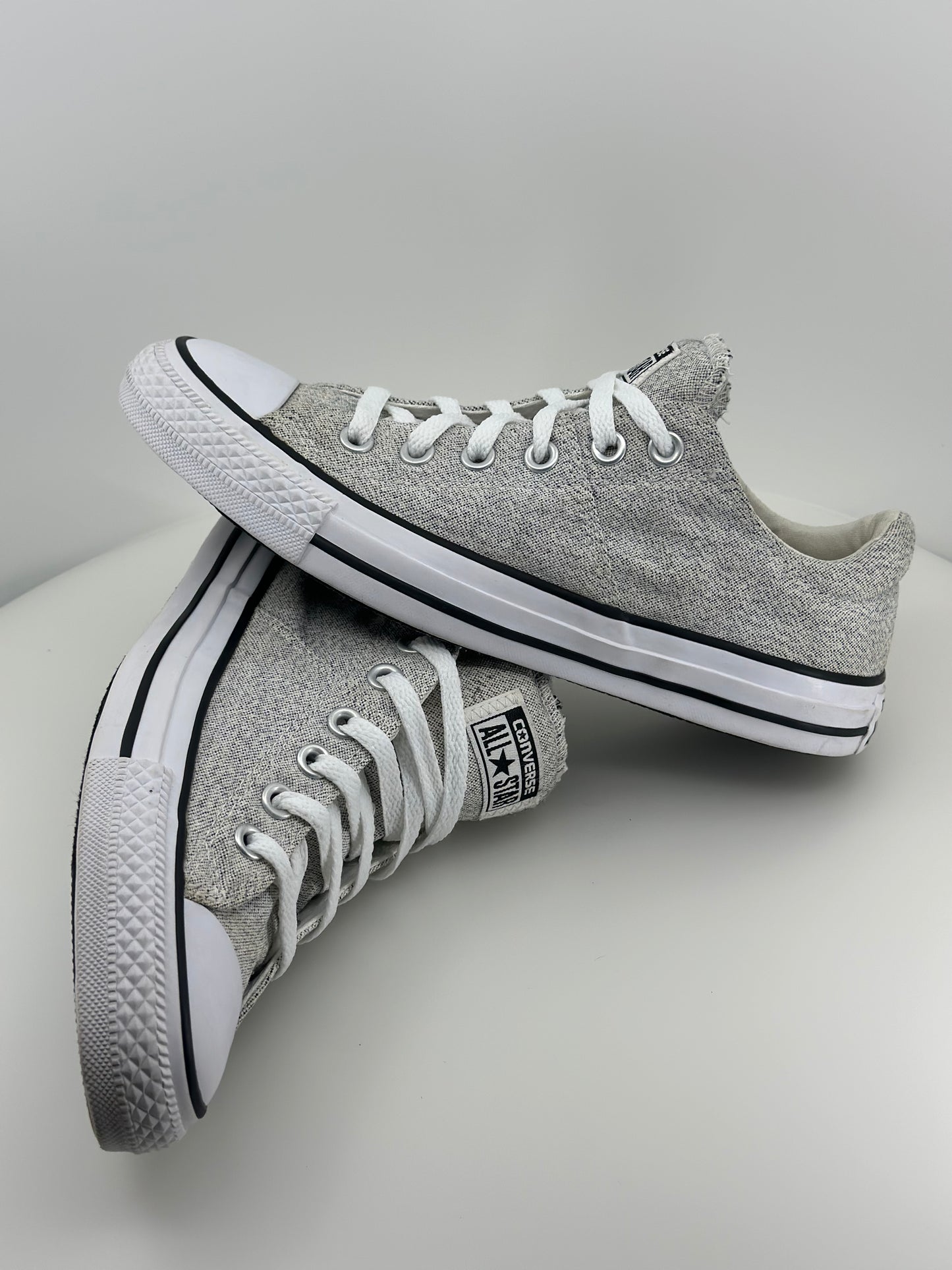 Converse All Star Low Top Light Gray Womens 9