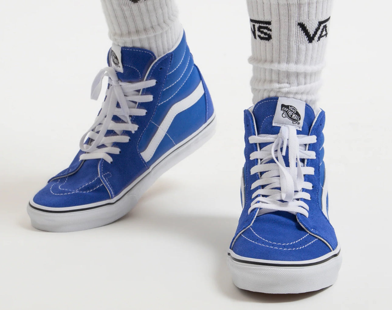Vans Sk8-Hi Skate Shoe - Dazzling Blue Size: Mens 7.5