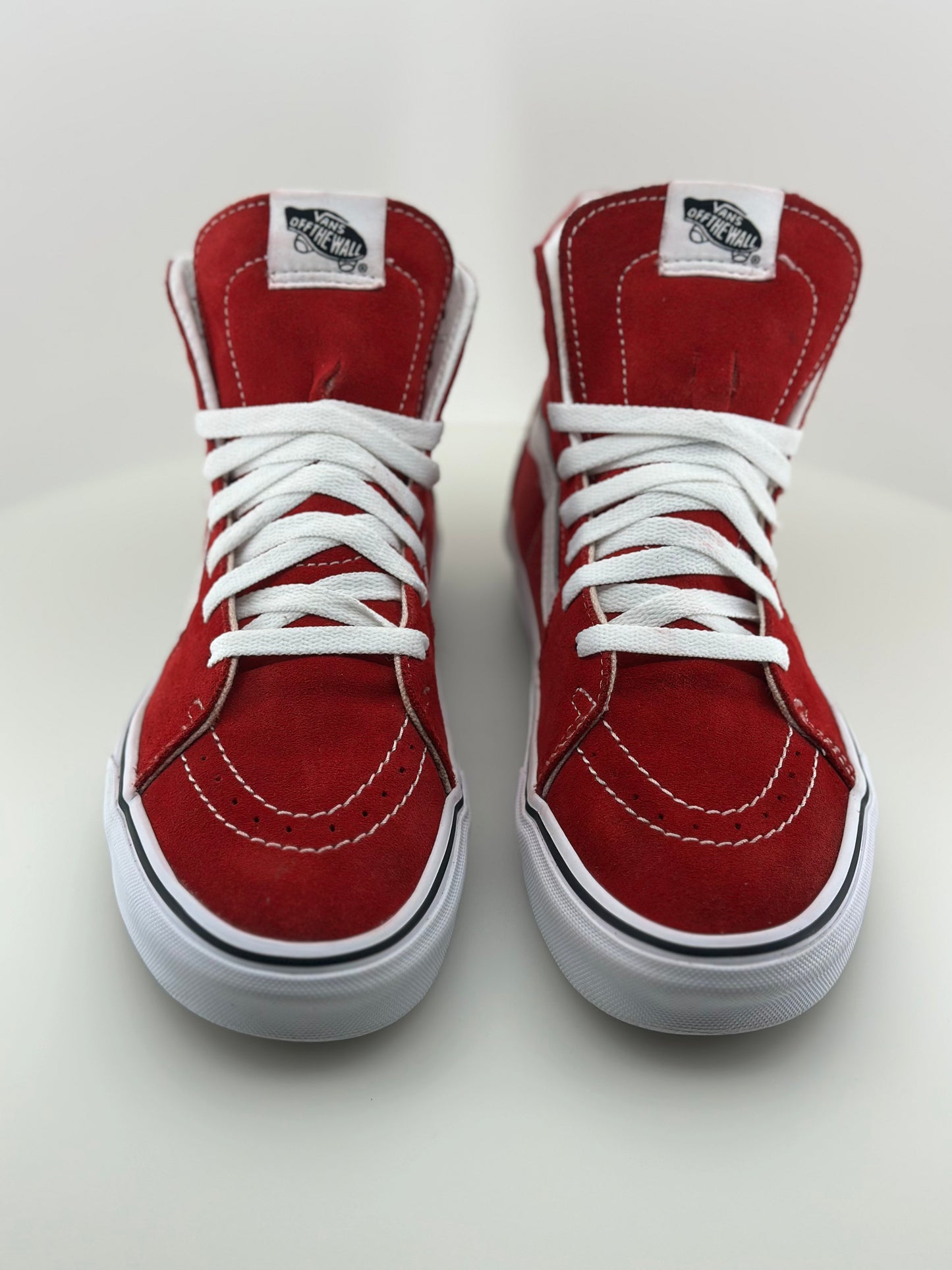 Vans Sk8-Hi Skate Shoe - Racing Red Size: Mens 7.5